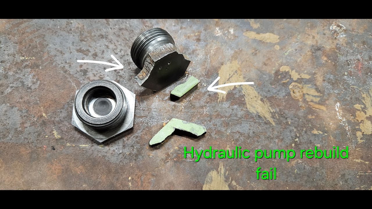 John Deere 4020 Hydraulic pump rebuild Fail !!! YouTube