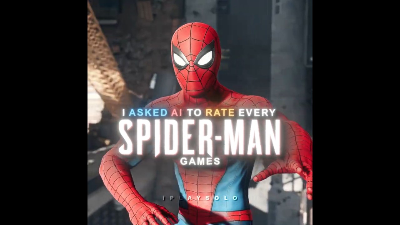 I Asked AI to Rate Every Insomniac Spider-Man Game 🕷️ | [4K60] 