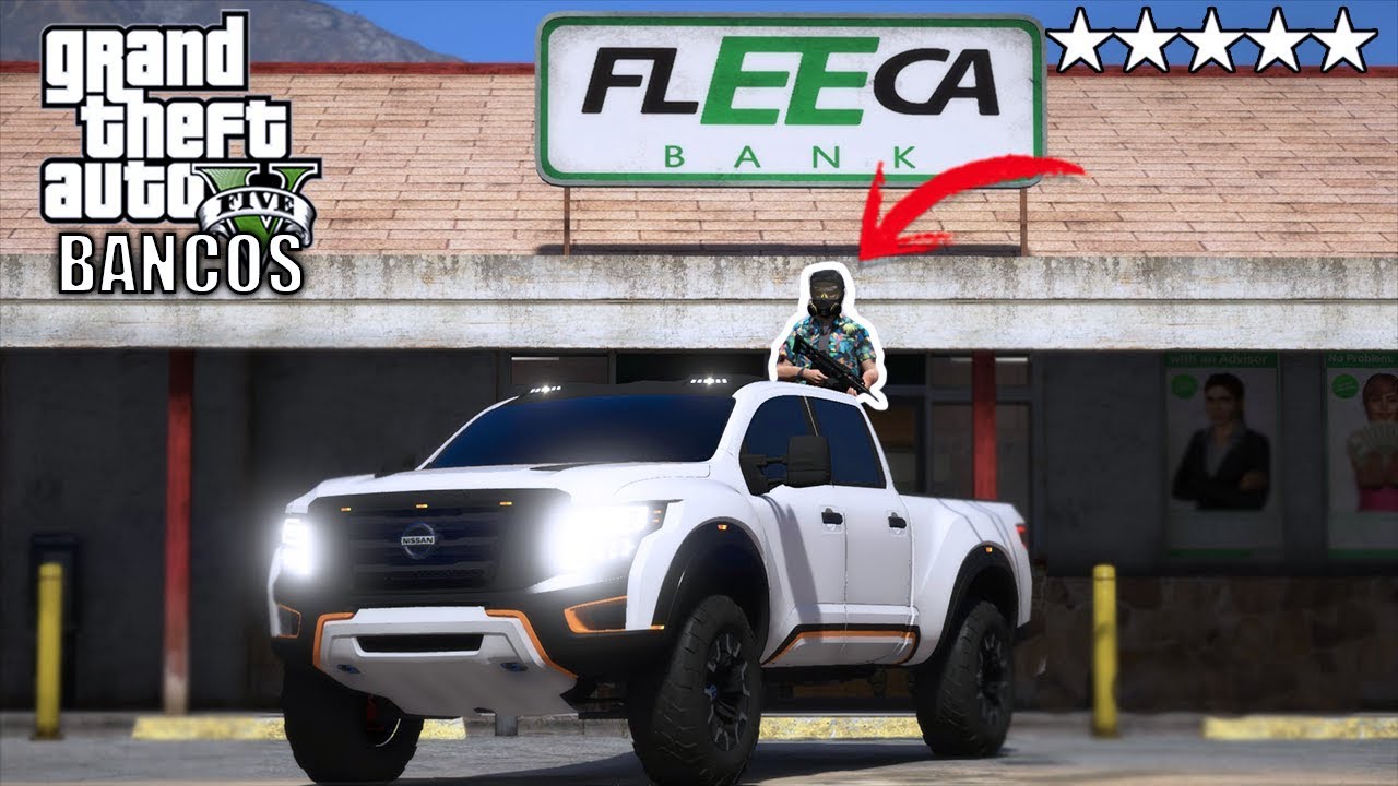 GTA 5 BANCOS|R0B0 DE MILLONES A BANC0 ESTATAL|EdgarFtw - YouTube