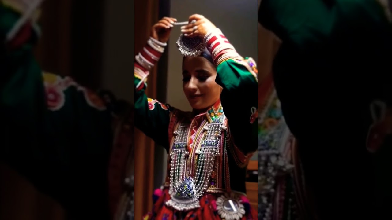 Gaddi culture dress and jwellery 