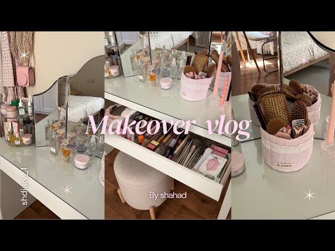 تسريحتي الجديدة Vanity Makeover ايكيا طلبيتي من تيمو