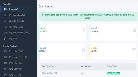 Share Code Web Dịch Vụ Facebook Bản Đẹp