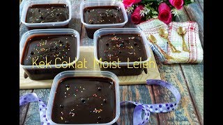 Kek Coklat Moist Kukus Seminit Resepi