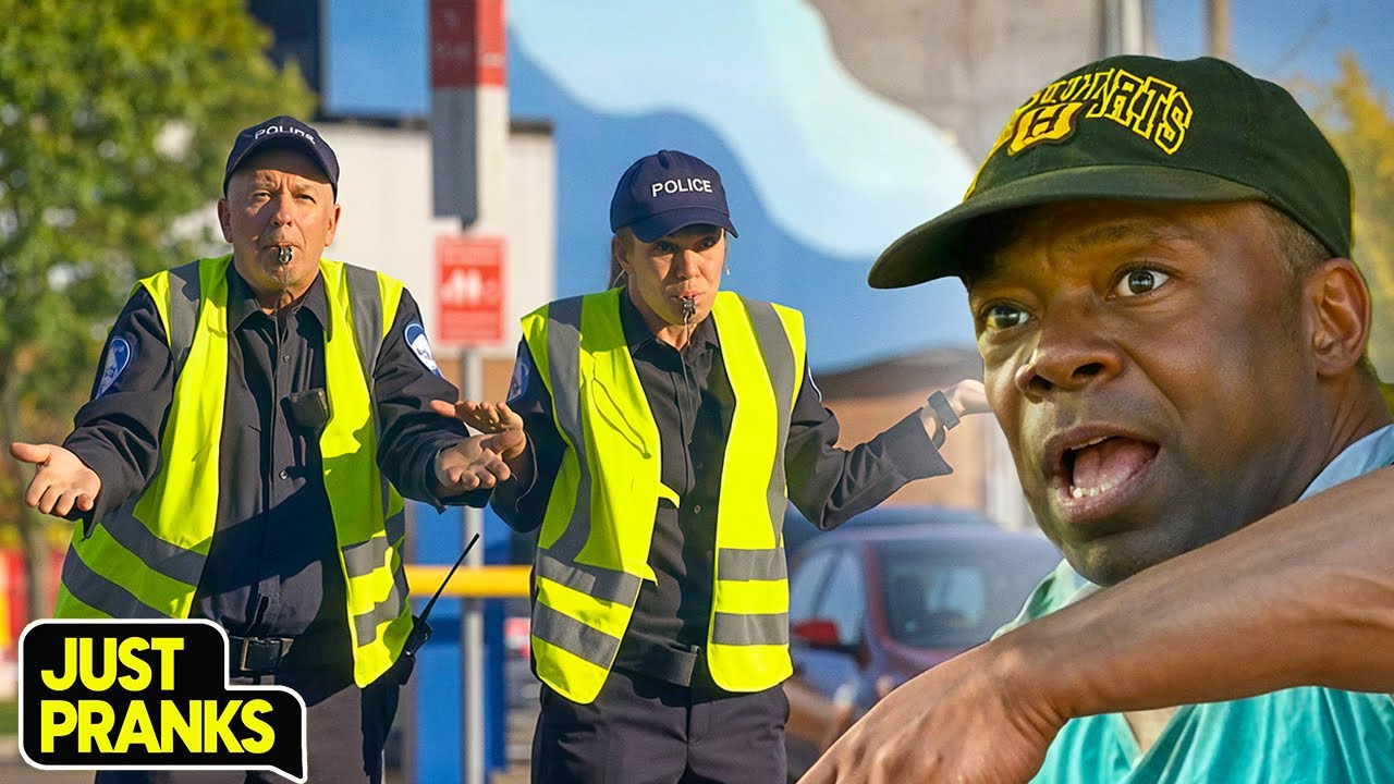 These Cops Confused Everyone at the Intersection 😵‍💫🚨 | Just Pranks
