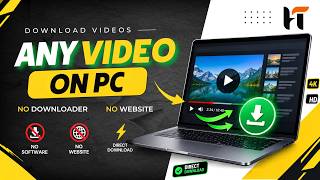 Secret Method to Download Videos on PC | No Software Needed! By Hash Tech #viral #trending #fyp screenshot 4