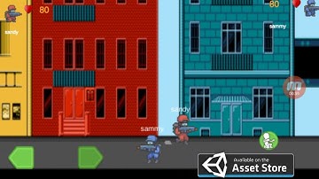 Unity Wi-Fi 2D Multiplayer Shooter (2020)