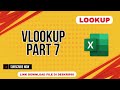 7. VLOOKUP Part 7 pada Microsoft Excel | LOOKUP