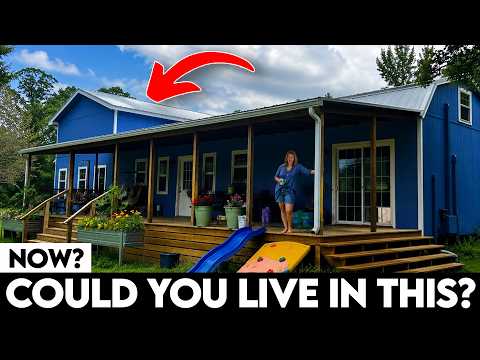 Tour of our 800sqft Shed to House Conversion {PLUS EXPANSION}