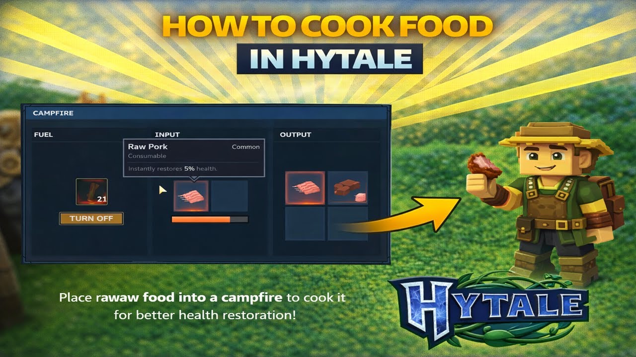 Как готовить еду в Hytale (пошаговая инструкция)