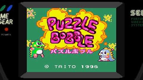Intro-Demo - Puzzle Bobble (Japan, Game Gear)