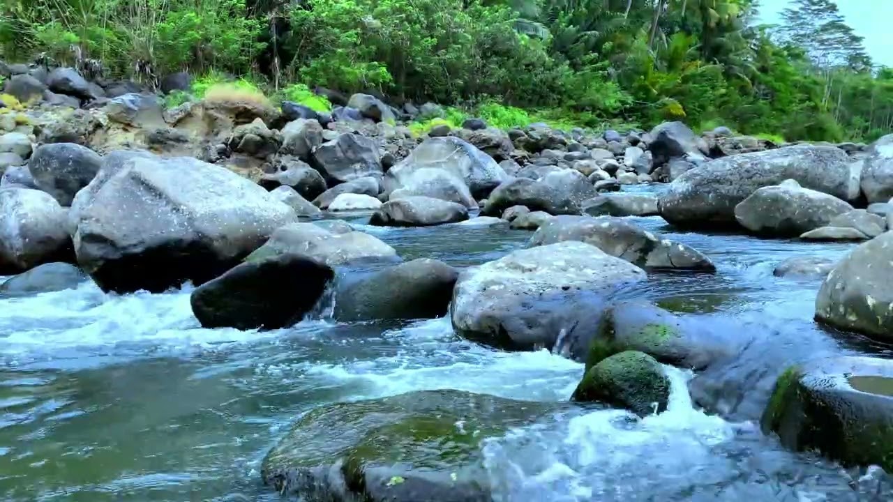 Relaxing River Sounds for Sleep, Meditation, Focus & Deep Relaxation