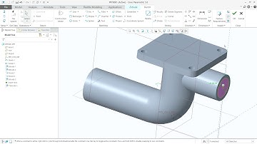 Creo5 0 tutorial 25 sweep and extrude
