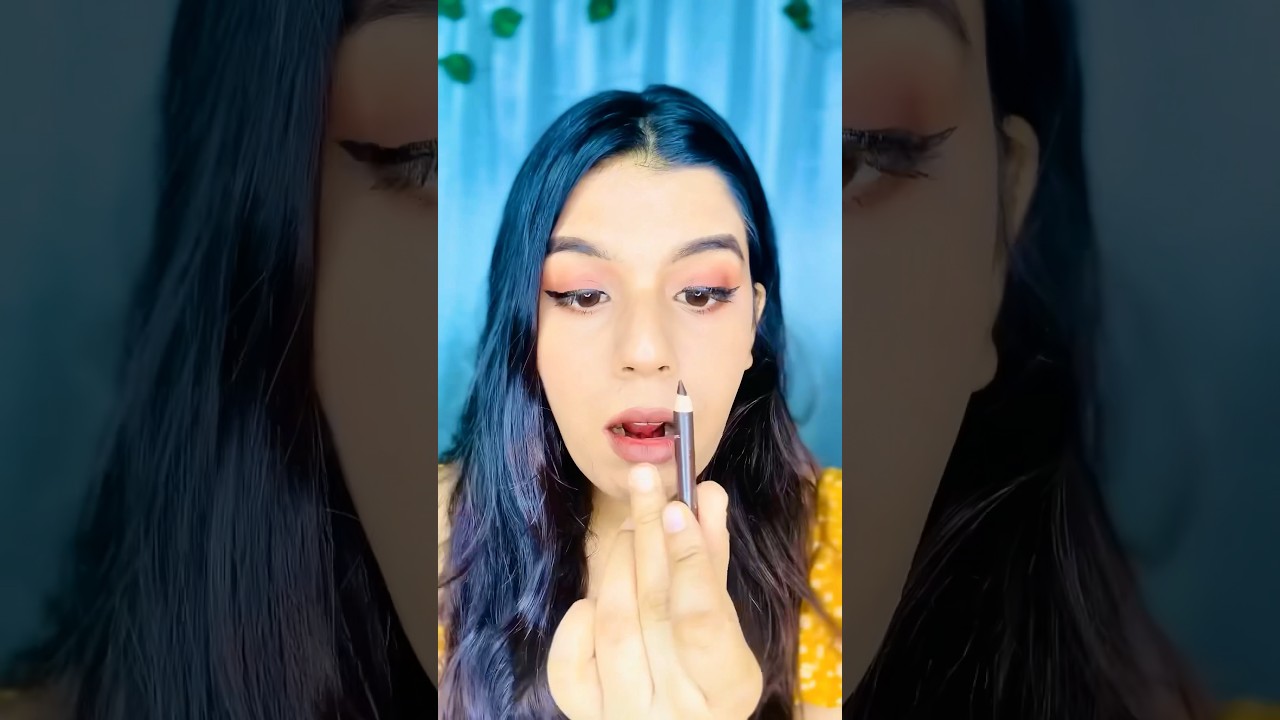 fake freckles hack😱