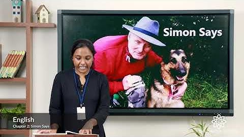 Grade 3 English Chapter 2 Class 1 Simon Says part 2