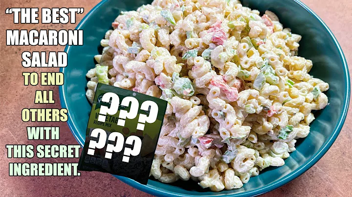 THE MACARONI SALAD To End All Others with This One Ingredient