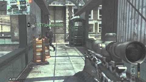 MW3: Funny no-scope fail