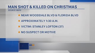 Man dead after Christmas Day shooting in Baton Rouge