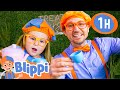 Blippi and Layla Have Tea Time at Mochas &amp; Minis! | 1 HOUR OF BLIPPI TOYS!