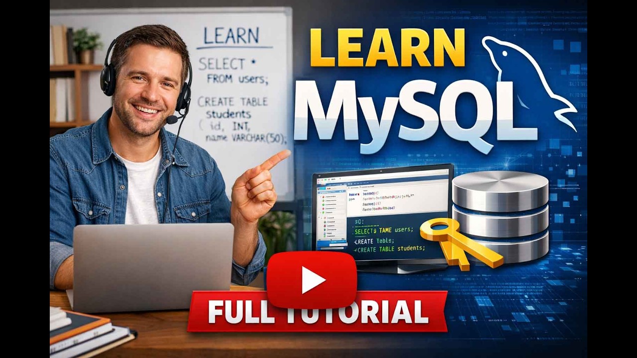 Mastering MySQL: Full Tutorial for Beginners (Hindi) - YouTube