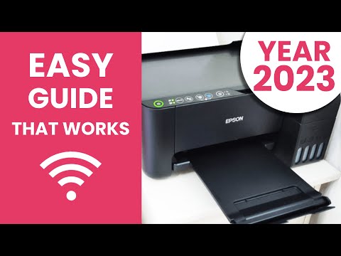 EPSON L3150 / L4150 / ET2700 WiFi Setup : How to connect printer to wireless router