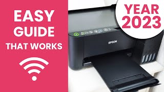 EPSON L3150 / L3250 / L4150 / ET2700 WiFi Setup : How to connect printer to wireless router screenshot 3