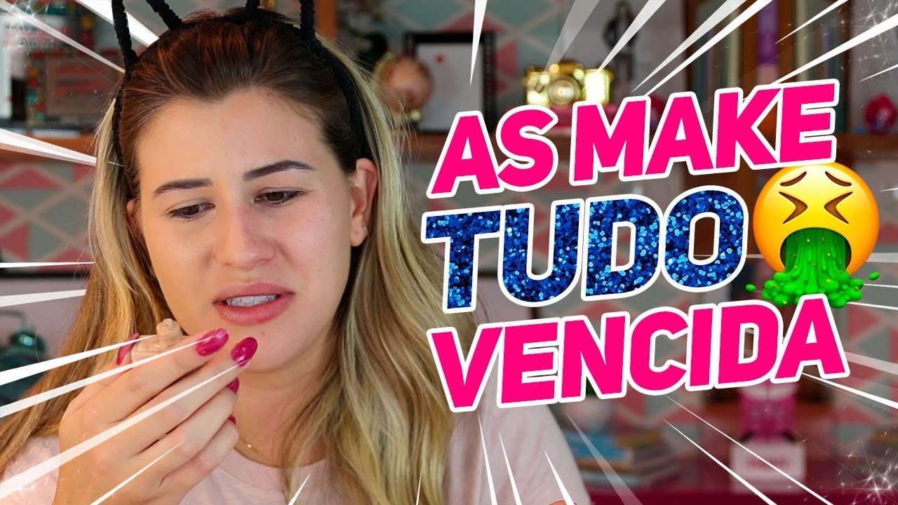 MAKE com produtos FAVORITOS ANTIGOS!