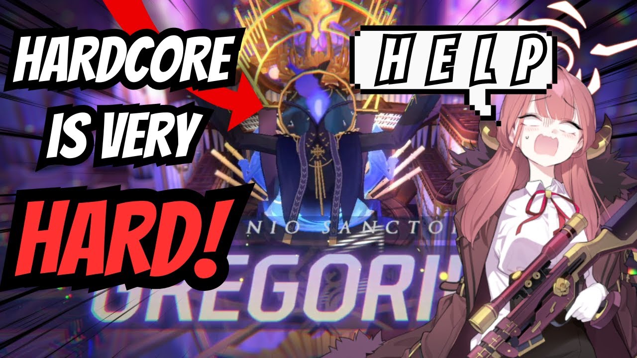 [BLUE ARCHIVE] PLAYING GREGORIUS IN HARDCORE MODE IS HARD!