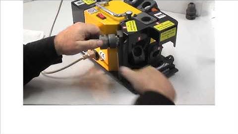 CS 320  Combination Drill and End Mill Sharpener  (05H)