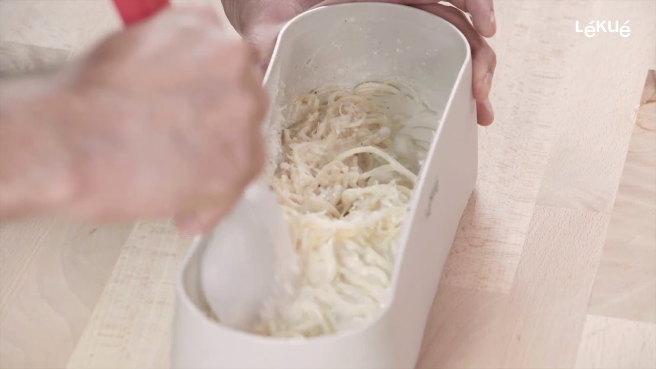 Plus Home - Lekue Quick Pasta Recipes Cooker - YouTube