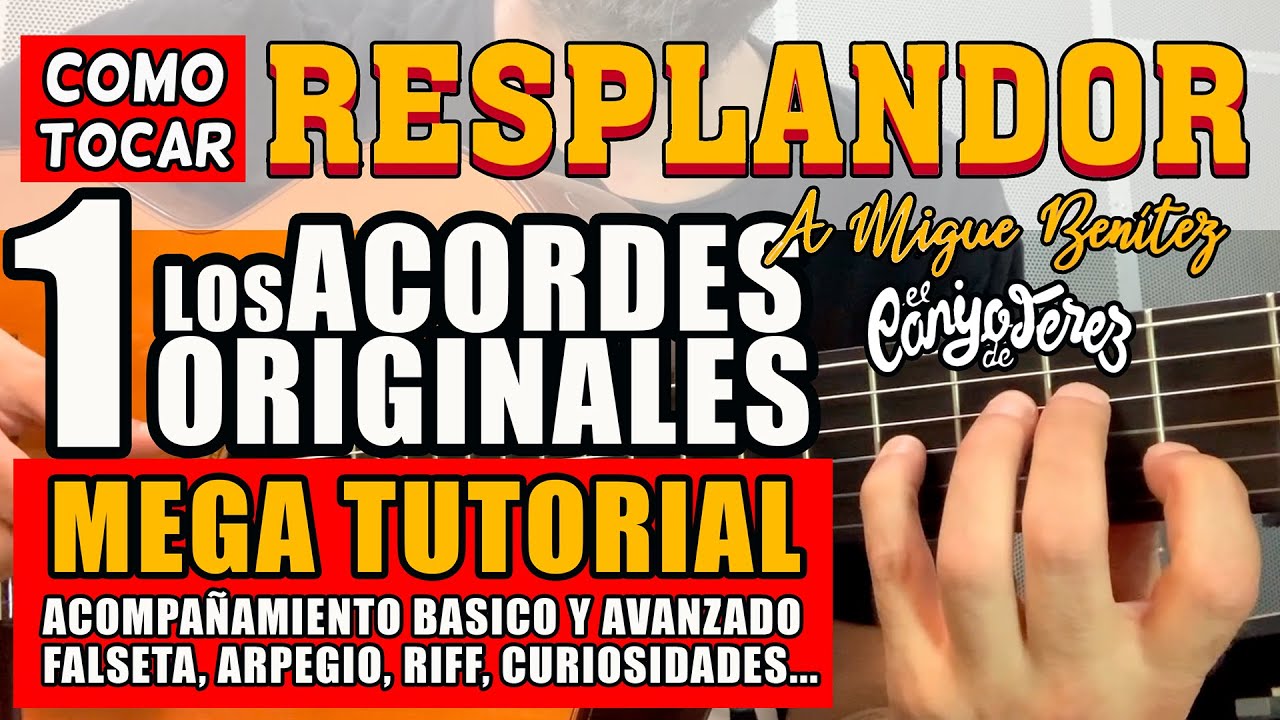 Pedro Pimentel - 1ªPARTE Como tocar Resplandor - El Canijo de Jerez (Video Oficial)