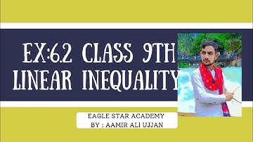 Exercise 6.2||Linear Equations||Class 9th new maths book|Sindh Board||STBB|Eagle Star Academy