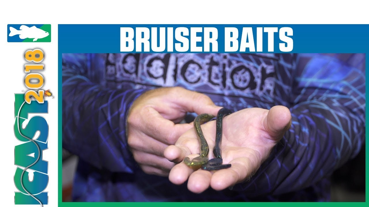 Bruiser Baits SpeedSpade Worm 8.25" | iCast 2018