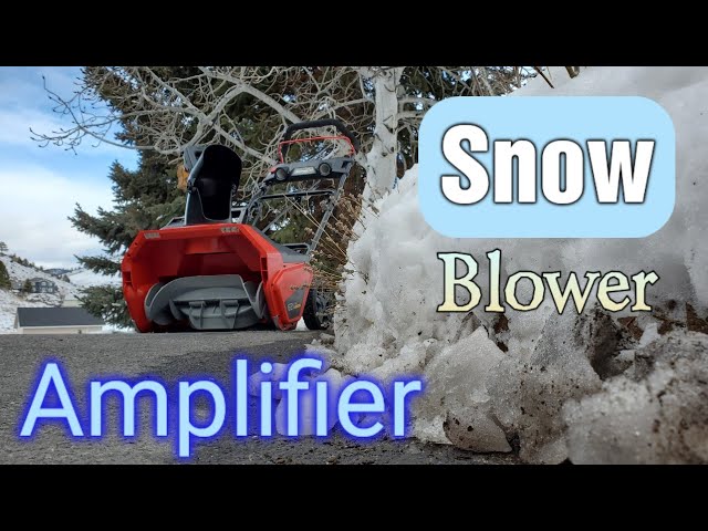 WHAT TO DO WITH YOUR SNOWBLOWER AFTER YOU ARE DONE USING IT 