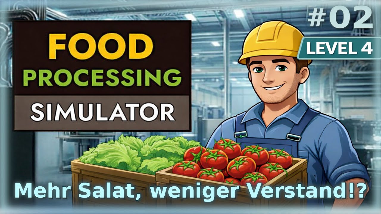 Mehr Salat, weniger Verstand 😅 | Food Processing Simulator #02