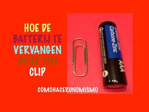 Video: Hoe De Batterij Te Vervangen?