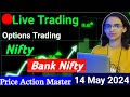 Live trading  14 may  nifty  banknifty options trading livetrading optionstrading