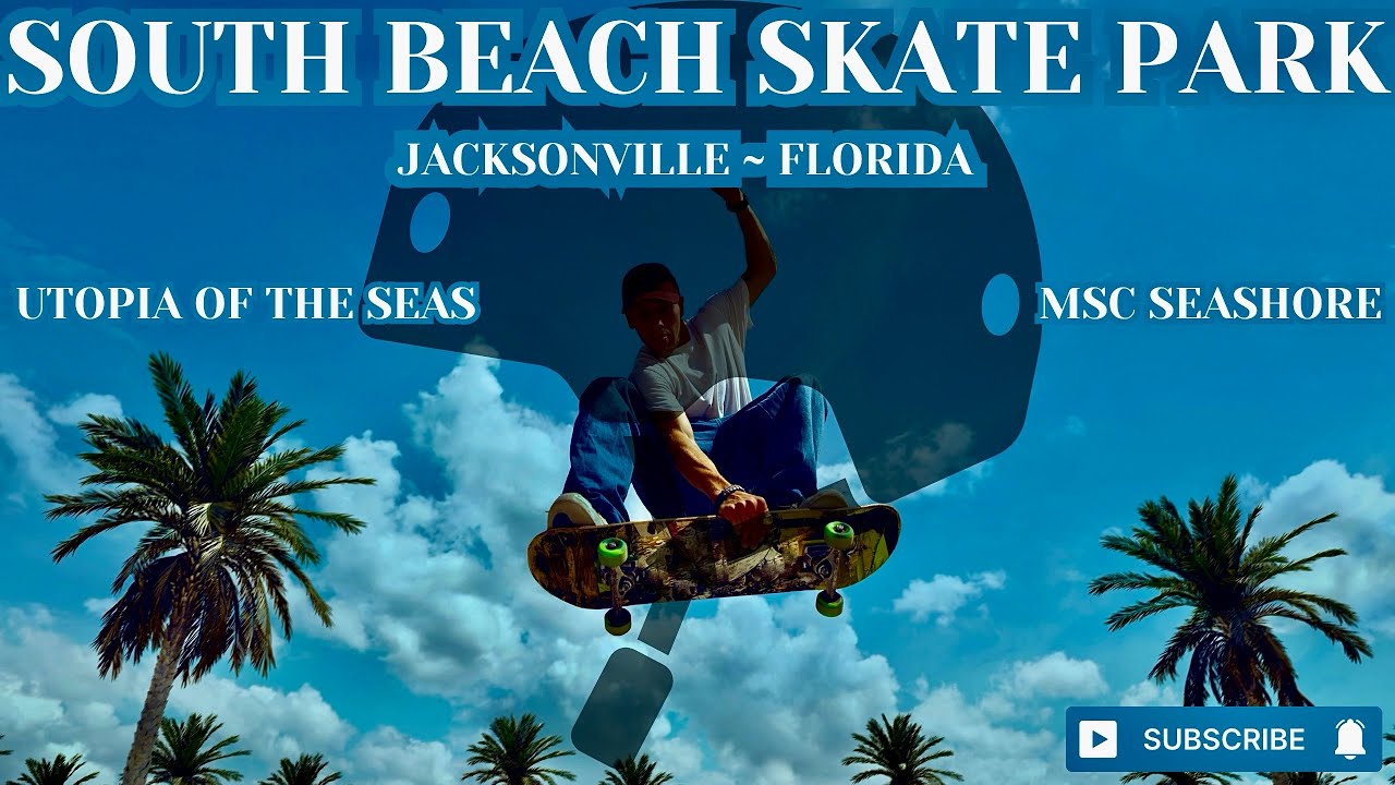 SKATEBOARDING In South Beach Skate Park | Jacksonville, FL