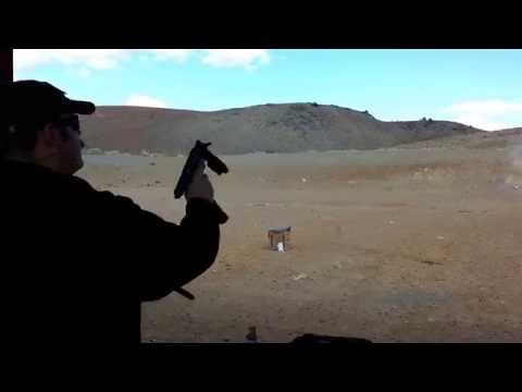 Full auto Glock 17C with stock