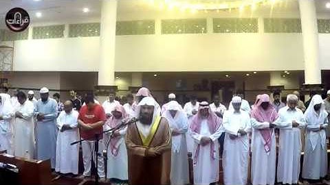تلاوة مرئية رائعة للشيخ " عبدالرحمن العوسي " سورتي الفاتحة و الصف كاملة في جامع الكوثر بجدة 1437 HD