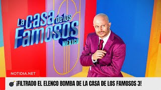 La Casa de los Famosos México 3: Elenco filtrado con Facundo, Ninel Conde y más
