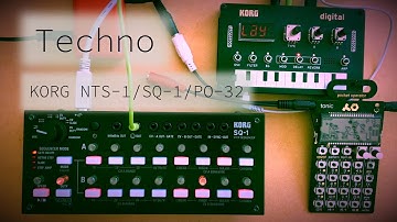 2021-04-11 Techno - KORG NTS-1/SQ-1 & Pocket Operator PO-32