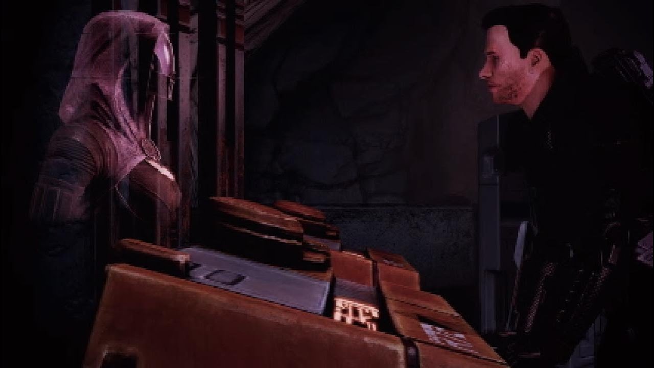 Mass Effect 2: Tali'Zorah Under Fire (Renegade Male)