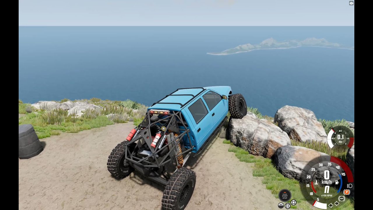 BeamNG crawler en Italie
