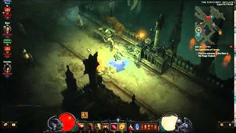 Diablo 3 RoS (Crusader Class) Skills Demonstration