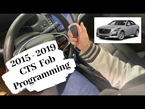 How To Program A Cadillac CTS Smart Key Remote Fob 2015 - 2019