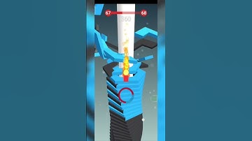 gaming in Stackball level 67-68#shorts#gaming#viral