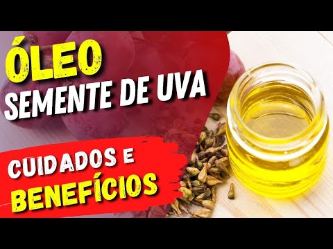 Vídeo: Para que serve o óleo de semente de uva?