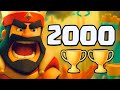  Así conseguí  2000 copas en 1 hora en CLASH ROYALE