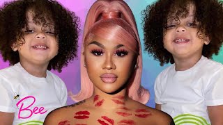 Ari Fletcher pissed after people start coming for her son Yosohn