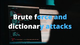 Brute force and dictionary attacks   Video Training Part 3 Hacker Academy